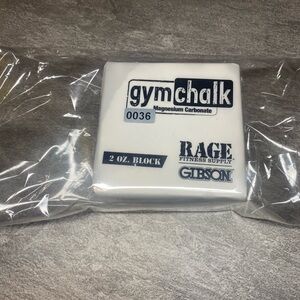 Rage Fitness Gym Chalk 2 oz Block – Grip Chalk for Lifting, CrossFit, Climbing